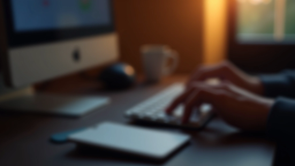 Teclado de computador com foco em um campo de formulário pronto para preenchimento