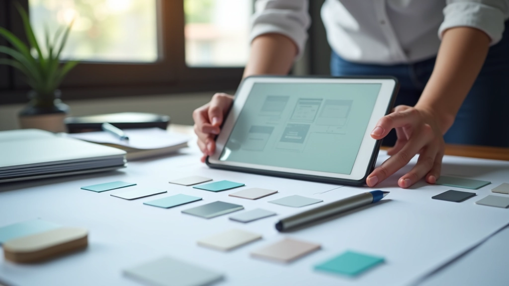 Diagrama visual mostrando componentes de um card: padding interno, sombra, border-radius e hierarquia tipográfica